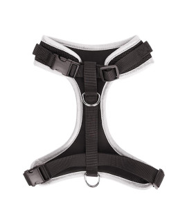 Casual Canine BestFit Xtra Comfort Mesh Dog Harness - Black